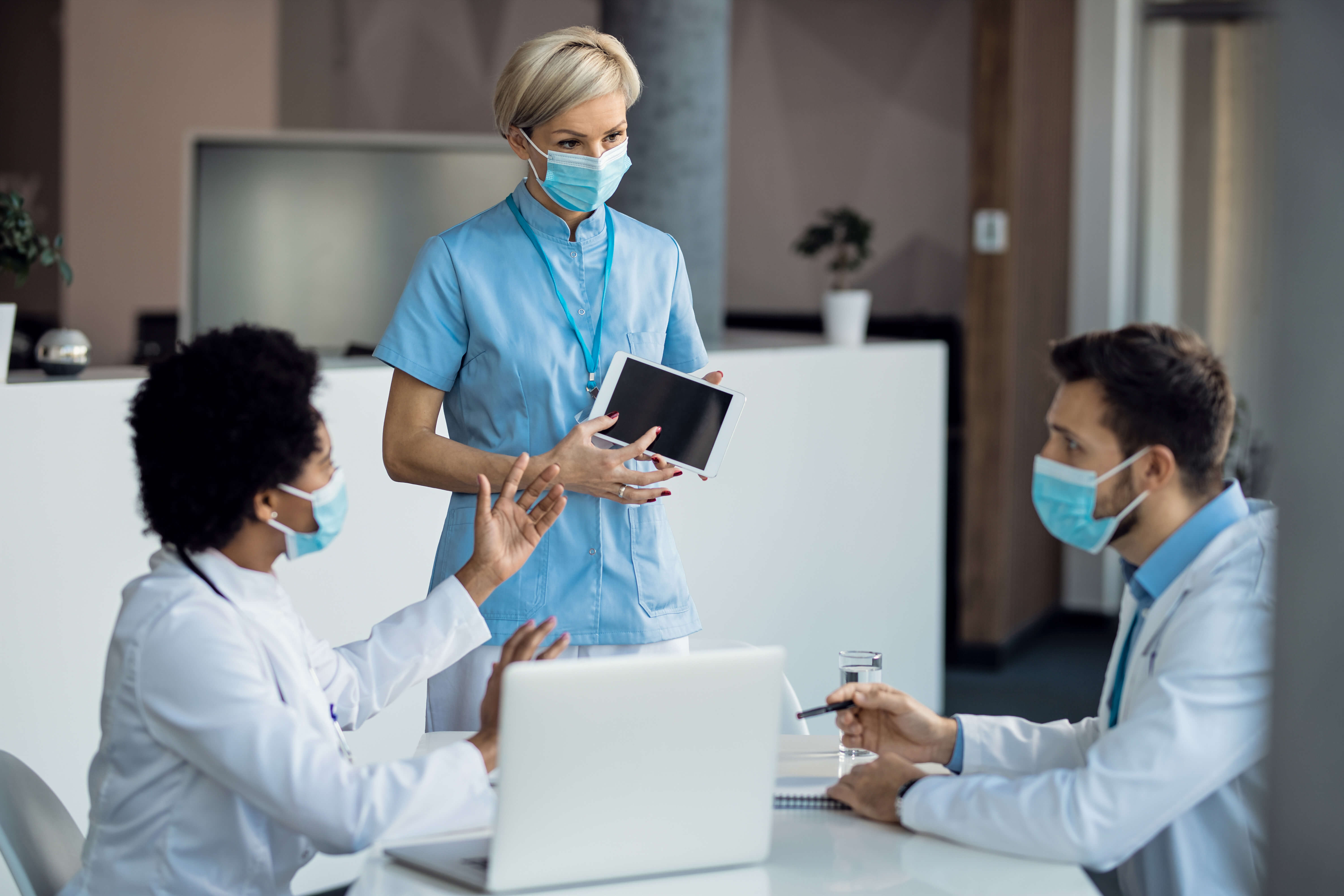 Healthcare recruitment interview