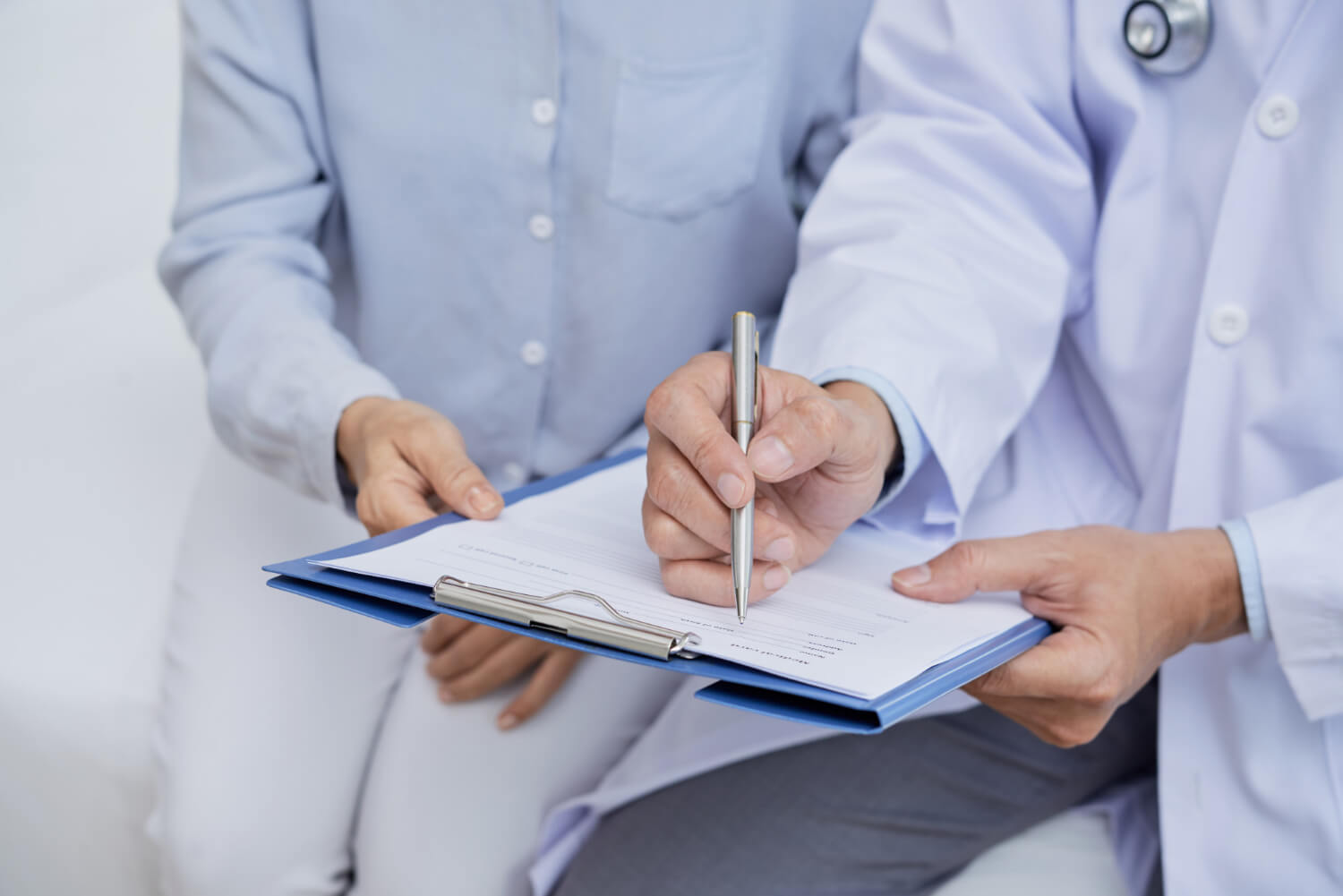 Nurse on a temporary contract